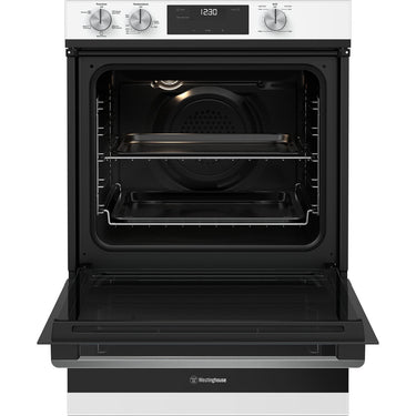 Factory second Westinghouse WVE6565WD 60 cm Multi-Function Electric Built-In Oven with Separate Grill (White Finish)